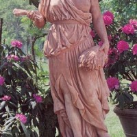 Italian Terracotta Garden Statue