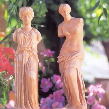 Italian Terracotta Garden Statues