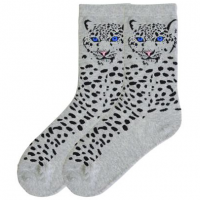 Leopard Face Socks