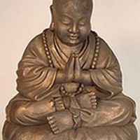 Namaste Monk Bronze Patina