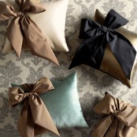 Oversize Bow Decorative Pillows