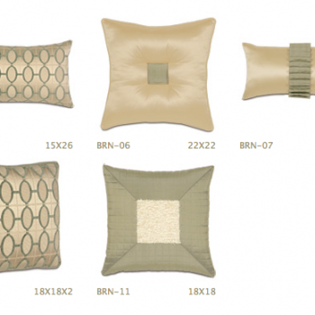 Quilted Silk Pillows