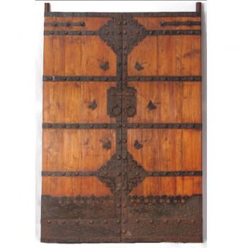 Solid Oak Antique Door