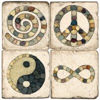 Stone Symbols Terracotta Tiles