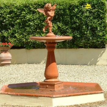 Terracotta Garden Fountain