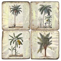 Terracotta Palm Tree Tiles