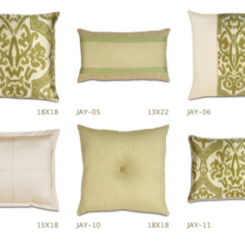Vibrant Lime Pillows