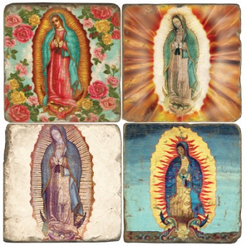 Virgin Mary Terracotta Tiles