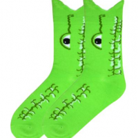 Wide Mouth Alligator Socks