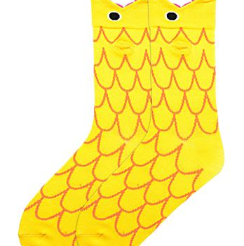 Wide Mouth Goldfish Socks