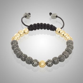 18k Gold & Black Diamond Luxe Bracelet
