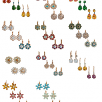 24 Karat Gold Earrings