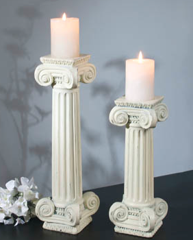 Column Candle Holder Set