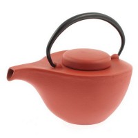 Golden Red Tetsubin Teapot
