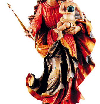 Hand-Carved Madonna Bavaria