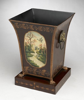 Hand Painted Landscape Stand