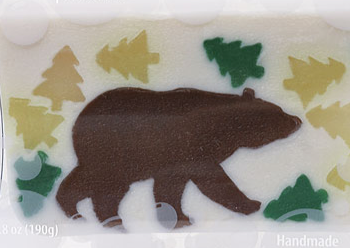Handmade California Bear Soap