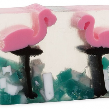 Handmade Flamingo Bar Soap