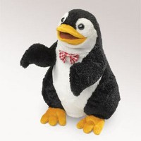 Happy Penguin Hand Puppet