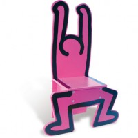 Keith Haring Chair, even more detail