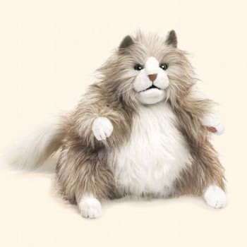 Morbidly Obese Cat Hand Puppet