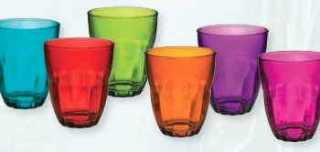 Multi Color Glass Set 38714