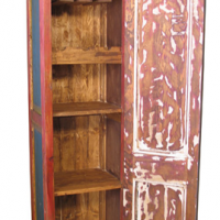 Multi-Color Mexican Wine Cabinet, detail