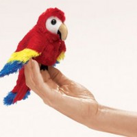 Parrot Finger Puppet