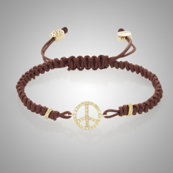 Peace Bracelet, brown