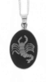 Scorpio Cameo Horoscope Necklace