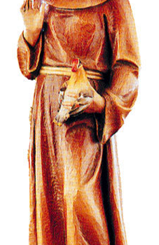 St. Francis Woodcarving
