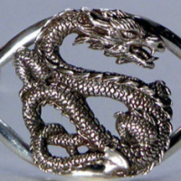 Sterling Silver Dragon Bracelet