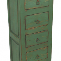 Tall Lingerie Dresser, green