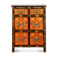 Tibetan Lotus Cabinet