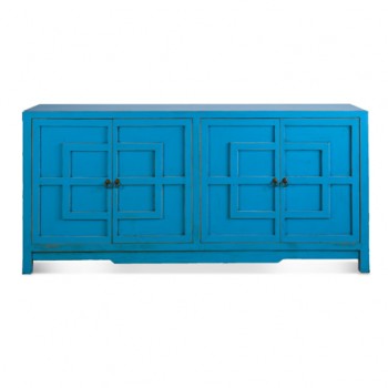 Turquoise Key Cabinet