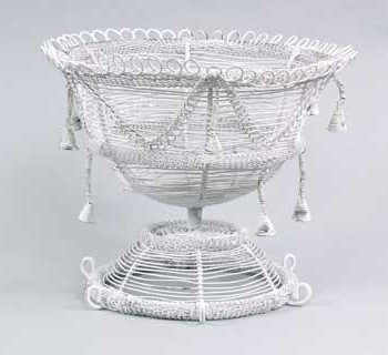 Wire Compote Fruit Basket