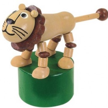 Wooden Lion Press Puppet