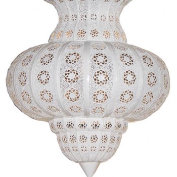 Floral Lace Hanging Lamp
