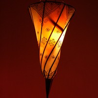 Henna Painted Moroccan Lantern