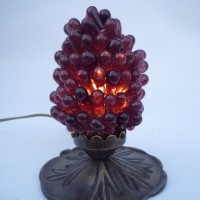 Lily Blossom Lamp, purple