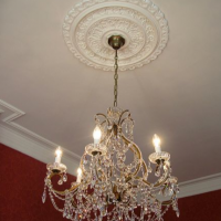 Love's Palace Chandelier, detail