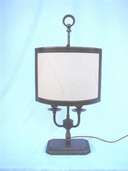 Parchment Shaded Desk Lamp