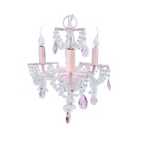 Pink Champagne Chandelier