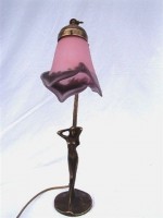Purple Venus Lamp