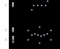 Swarovski Crystal Constellation Lights, example