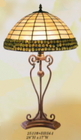Tiffany Half Globe Table Lamp