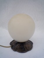 White Lotus Ball Lamp
